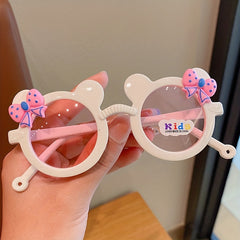 Kids Sunglasses Little Kid Bow Cartoon Girls Sun Protection Sunglasses
