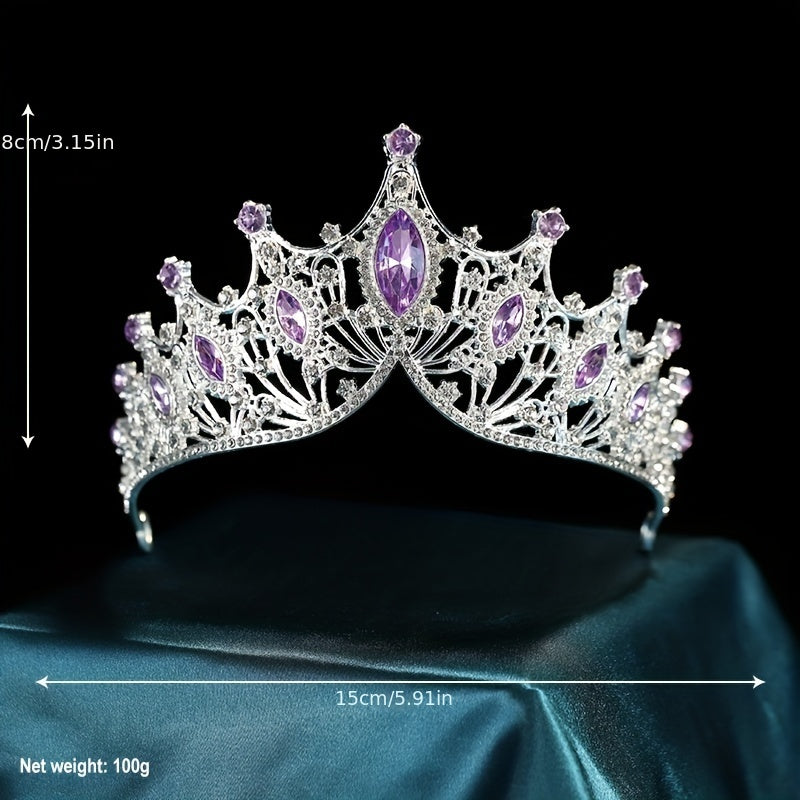 Bridal Crystal Crown Head Jewelry Tiara Headband Wedding Hair Accessories