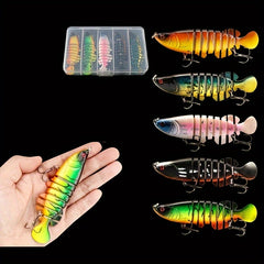 Jointed Fishing Bait Slow Sinking Bait Realistic Action