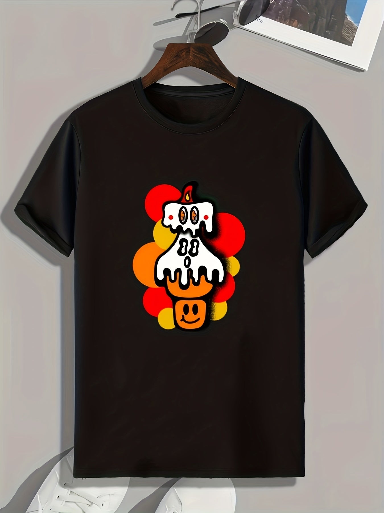 Funny Pattern Men's Graphic T shirt Casual Comfy Tees For Summer