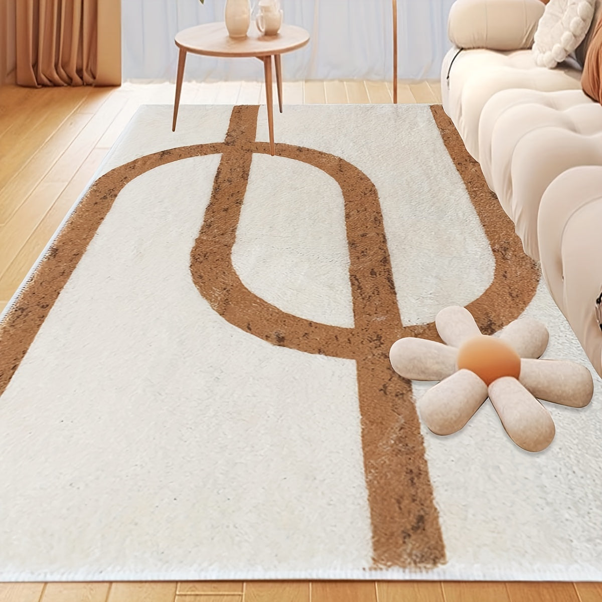 Non Slip Area Rug for Living Room and Outdoor Use