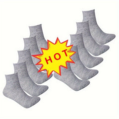 10 Pairs Men's Outdoor Sports Ankle Socks