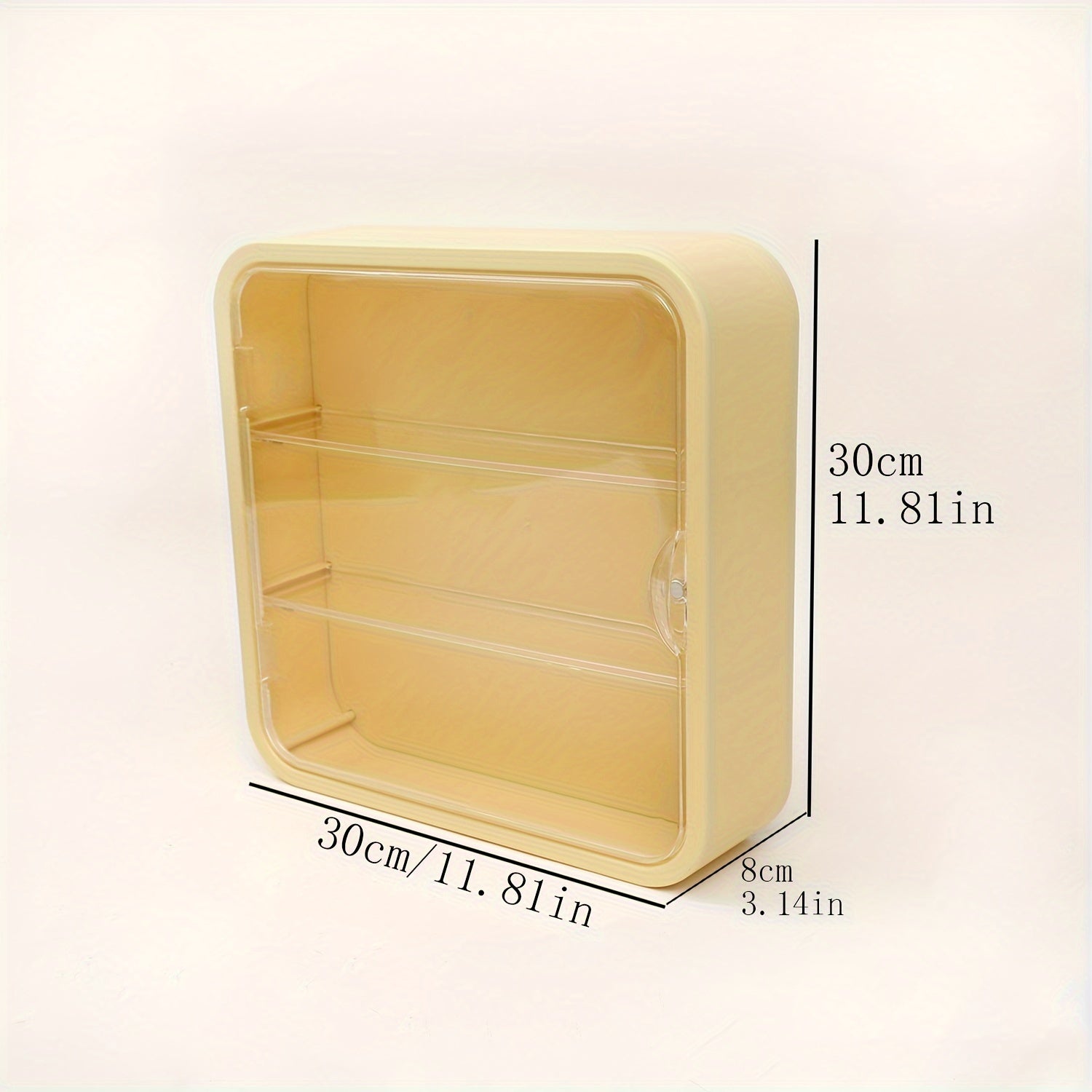 Blind Box Figures Display Case Wall Mounted Shelf Dust Proof Showcase