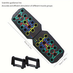 Portable Multifunctional Push Up Board for Chest & Abdominal Muscle Training