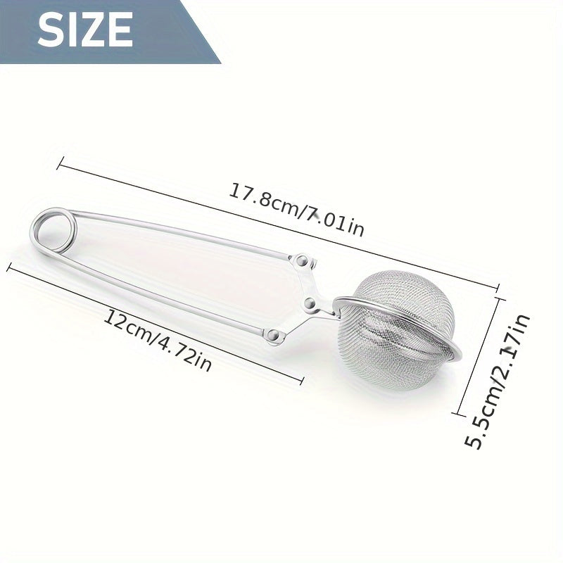 5 Large Stainless Steel Tea Filter for Seasoning