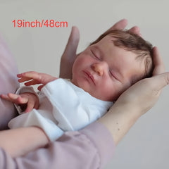 18 inch Realistic Kids Doll with Poseable Limbs Soft Body & Rooted Hair