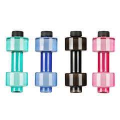 Portable Dumbbell Shape Water Cup 550ml Sports Bottle