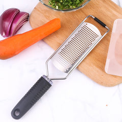 Lemon Zester Stainless Steel Kitchen Cheese Grater with Soft Handle