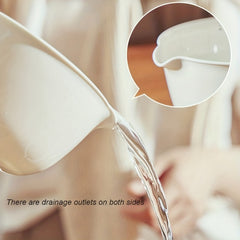 Household Double Layer Drain Basket for Easy Kitchen Cleaning