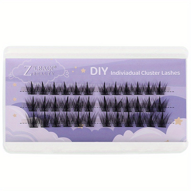3 Rows Cluster Lashes Flower Fairy False Eyelashes Thick Chemical Fiber