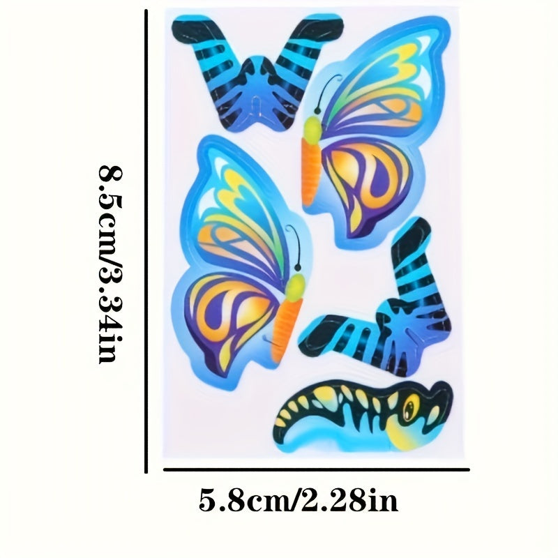 50pcs 3D Paper Puzzle Cartoon Toy Party Decoration Kids Educational Brain Game