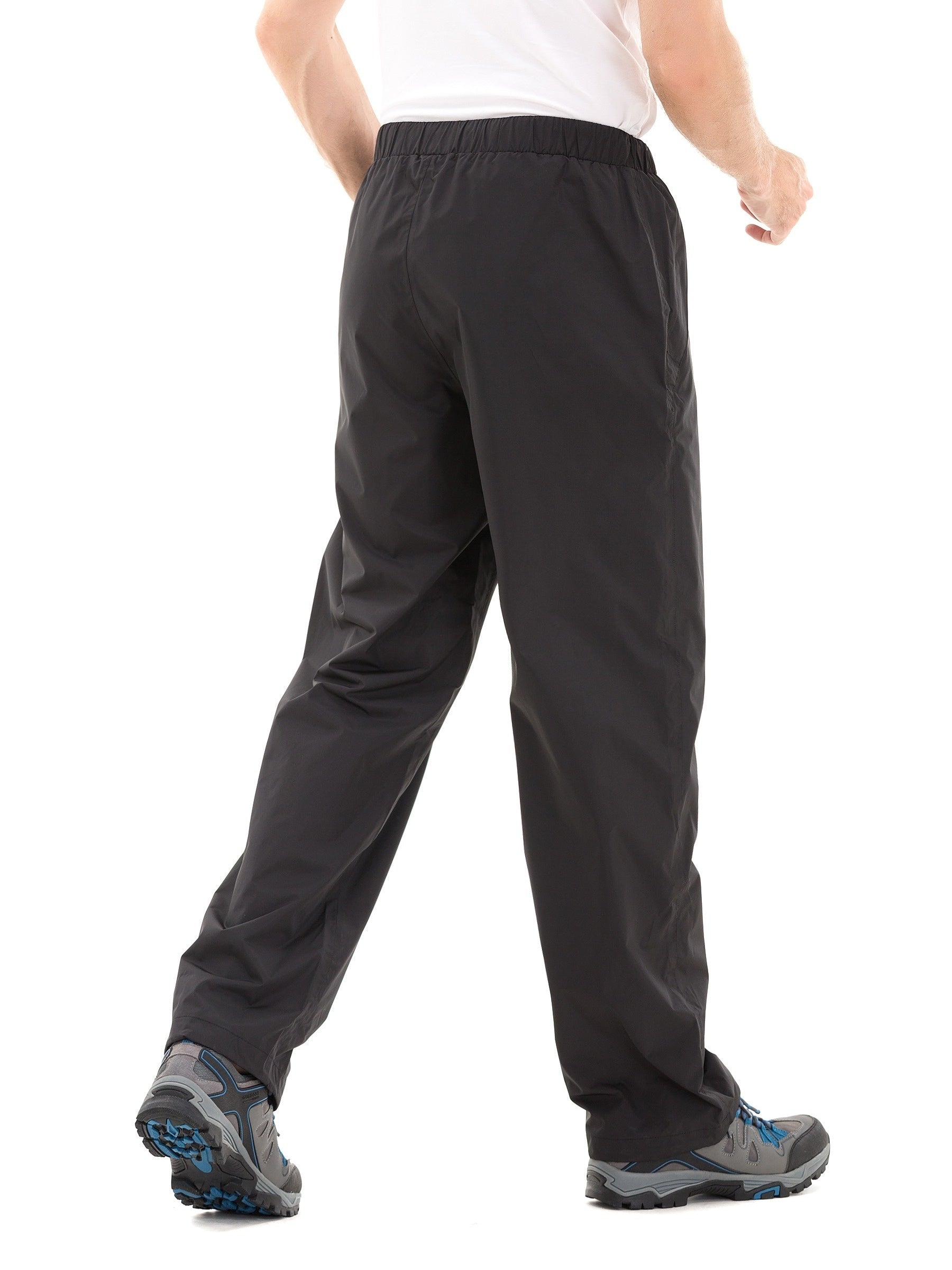 Men's Waterproof Ski Pants Warm Zipper Pockets for Outdoor Activities