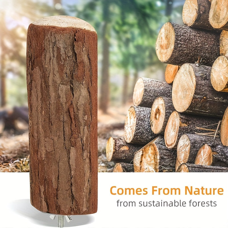 Wooden Bird Station Parrot Cage Perch Wood Platform Birds Cage Accessories