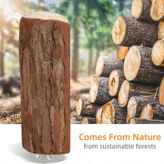 Wooden Bird Station Parrot Cage Perch Wood Platform Birds Cage Accessories