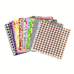 100pcs Cotton Fabric Patchwork DIY Sewing Quilting Toys Cloth