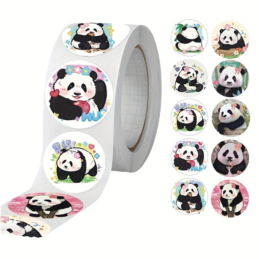 500pcs Big Panda Student Encouragement Stickers