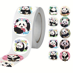500pcs Big Panda Student Encouragement Stickers