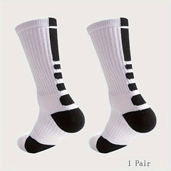 5 Pairs Thickened Basketball Socks for Children 28-35 Meters