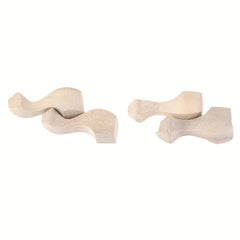 4pcs 1 12 Dollhouse Tea Table Cabinet Legs DIY Model Furniture Toy Doll House