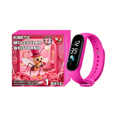 Unisex Mosquito Repellent Watch Insect Repellent PVC Strap