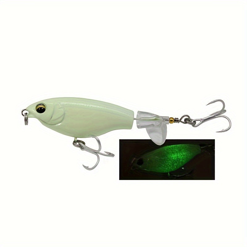 2 Whopper Popper Bait Kit, Realistic Action, Bright Colors