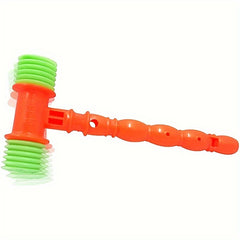 3pcs Rubber Hammer Squeak Toys Fun Plastic Percussion Carnival Circus Gift
