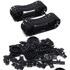 MARUMINE Tech Building Blocks Set w/ Car Tank Wheel Gear Tire Parts