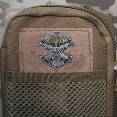 Airborne Series Patch Embroidered Morale Patches w/ Hook And Loop Fasteners