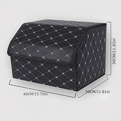 Car Trunk Storage Box Collapsible Auto Cargo Container Organizer