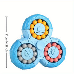 Rotating Block Toy for Stress Relief and Education