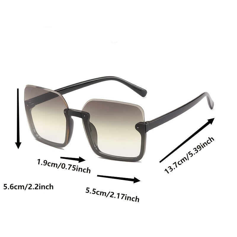 4pcs Couple Sunglasses Large & Small Frame Glasses