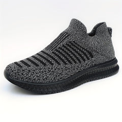 Women's Soft Sole Outdoor Running Shoes Slip-On Sports Sneakers