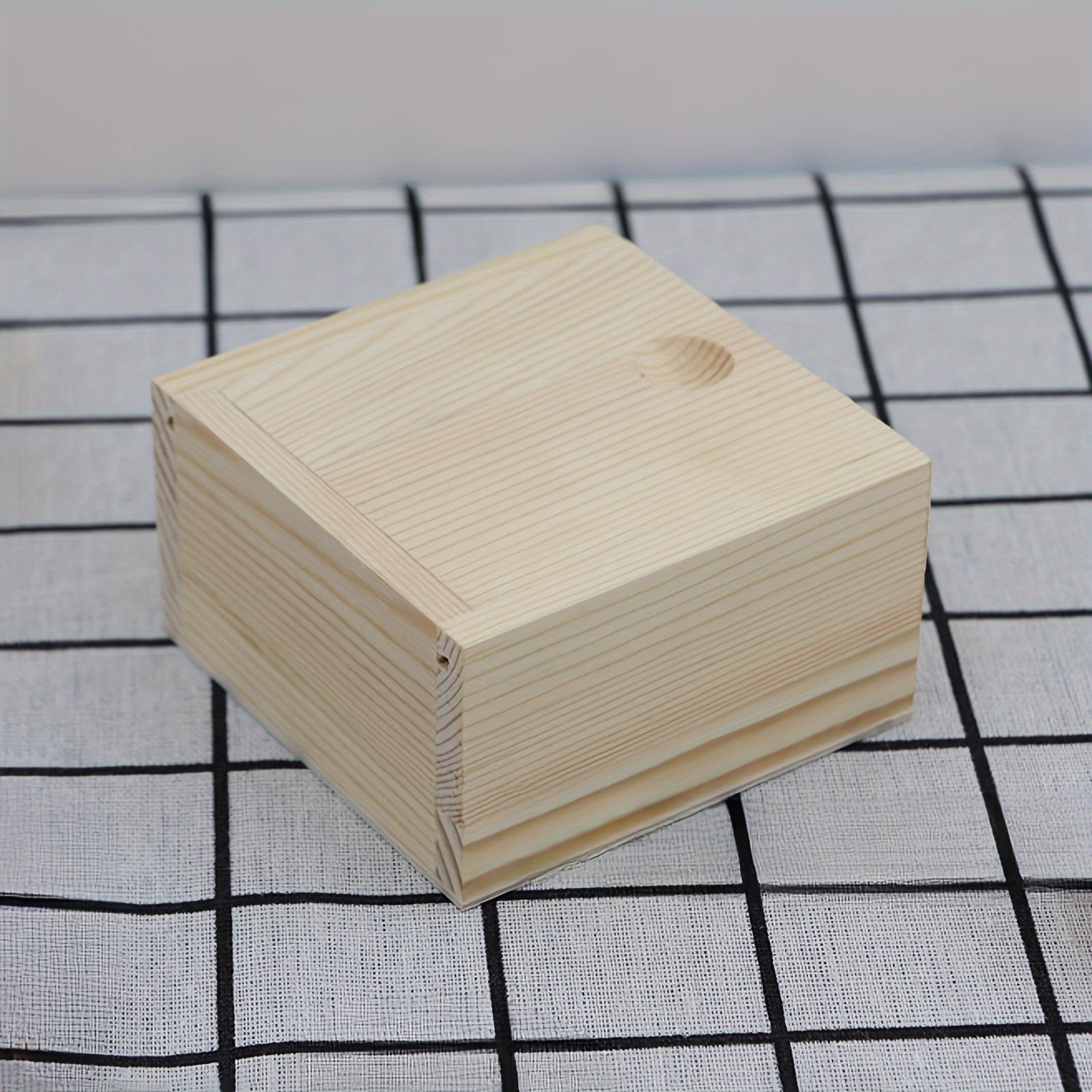 Wooden Storage Box Jewelry Storage Bedroom Living Room Organization