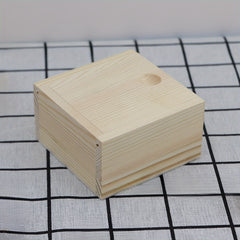 Wooden Storage Box Jewelry Storage Bedroom Living Room Organization