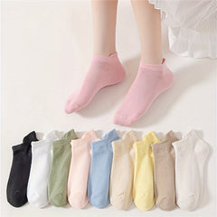 10 Pairs Lightweight Ankle Socks for Women