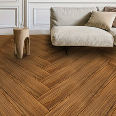 Wood Grain Waterproof Floor Stickers Non-slip Tile Stickers