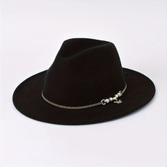 Vintage Cowboy Hat Wide Brim Sun Hat For Outdoor Activities Fishing