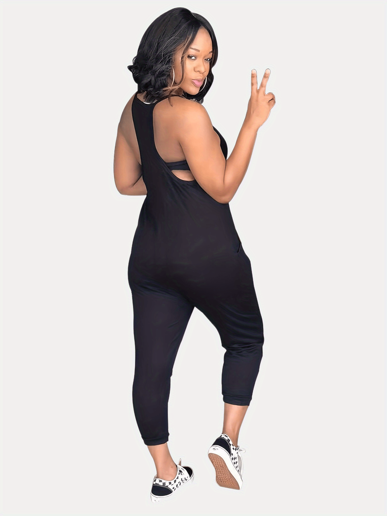 V Neck Cami Jumpsuit Summer & Spring Women's Clothing