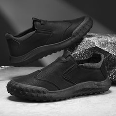 Men's Loafer Shoes Padded Collar Non slip Slip On Shoes Spring Summer