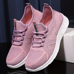 Soft Thick Bottom Heighten Shock Absorption Running Shoes