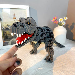 1599pcs Dinosaur Building Blocks 3D Puzzle for Relaxation and Development