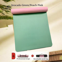 Thick Non Slip TPE Yoga Mat For Comfortable Workouts