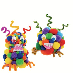 450pcs DIY Twisting Sticks Fur Balls Educational Toys