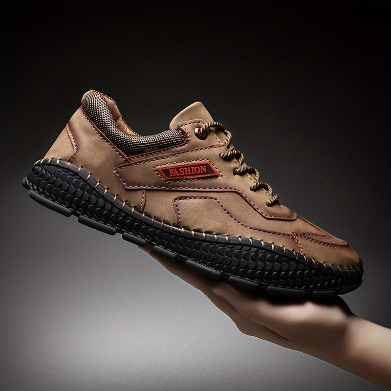 Men's Outdoor Rubber Sole Walking Sneakers Hiking Shoes