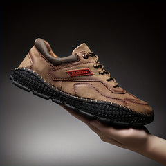 Men's Outdoor Rubber Sole Walking Sneakers Hiking Shoes