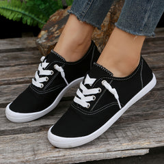 Canvas Flat Skate Shoes Casual Hip Hop Sneakers