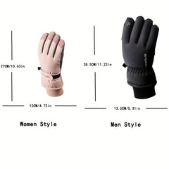 Warm Skiing Gloves Men Women Cycling Touch Screen Non-slip Sports Gloves