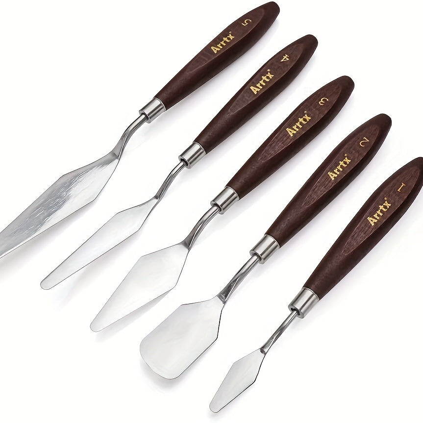 Painting Knives Acrylic Paint Palette Spatula Pour Painting Supplies