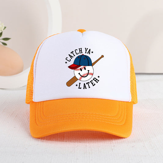 Kid's Breathable Mesh Sunshade Baseball Cap - Outdoor Activity