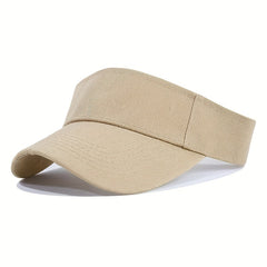 Candy Sports Visor Hat Lightweight Casual Solid Sun Hat Unisex